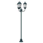 Luce da Giardino Verde vintage spazzolato 57 x 49 x 241 cm CFW8987516