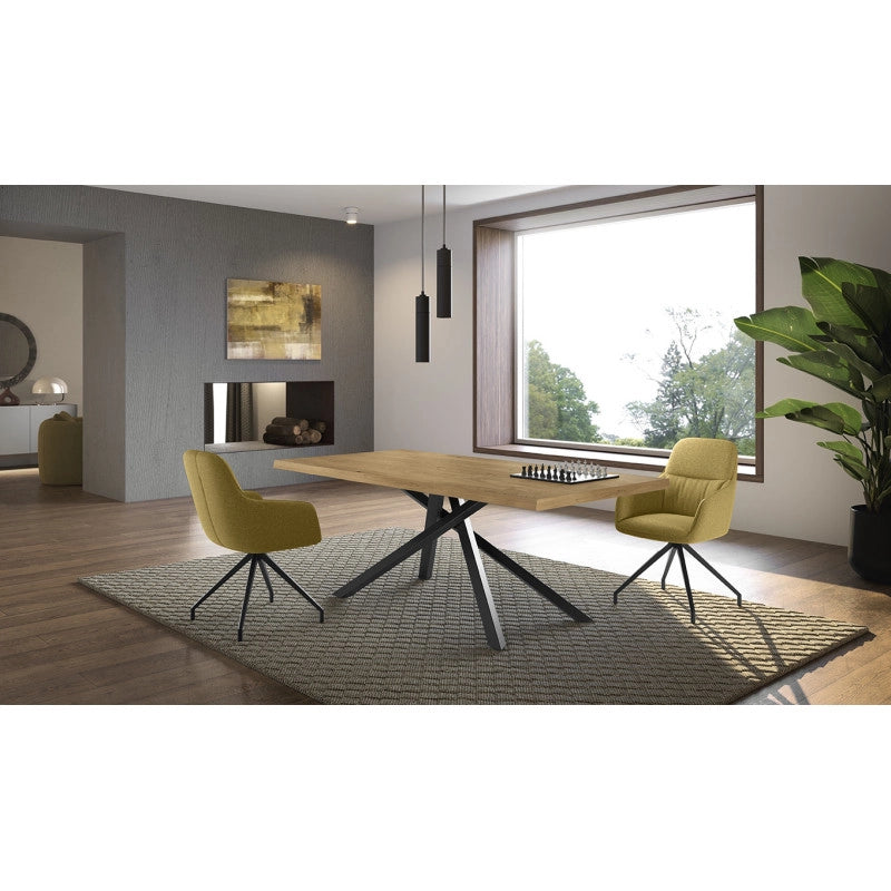 Tavolo Allungabile 160/240 x 90 cm Spike 90cm X 160/240cm H 76cm Stones