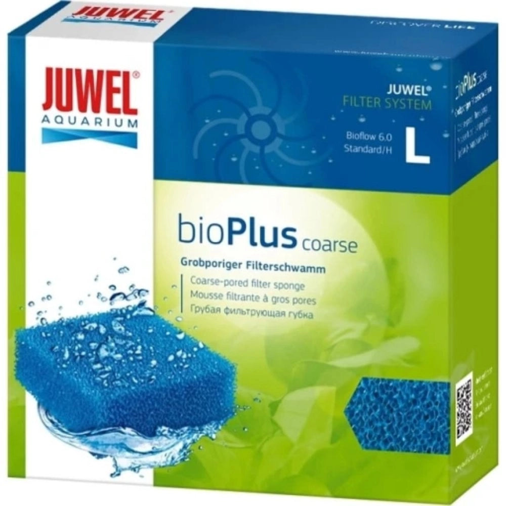 Juwel BioPlus Coarse - Ricambio Spugna Grossa per Filtri Bioflow 3.0/Bioflow Super/Compact/H 1pz Modello: L