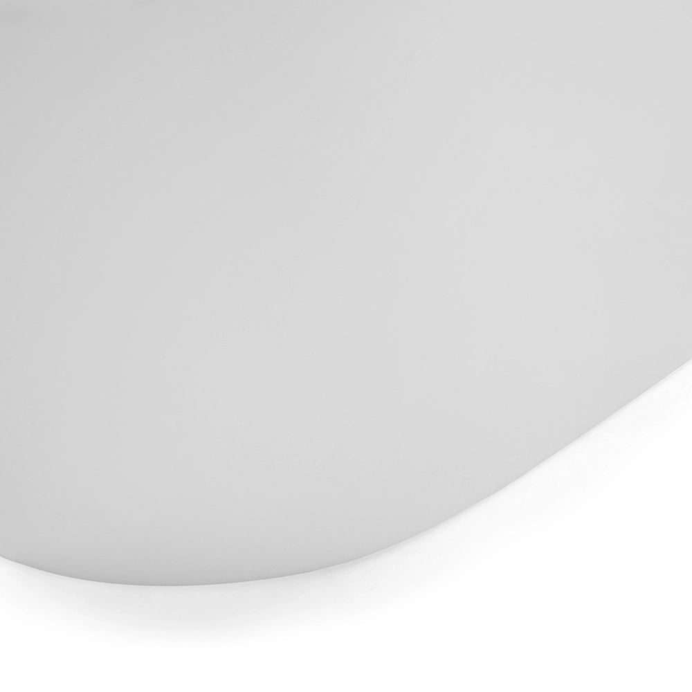 Bagno bianco con argento sanitario acrilico singolo 160 x 75 cm autoportante moderno
