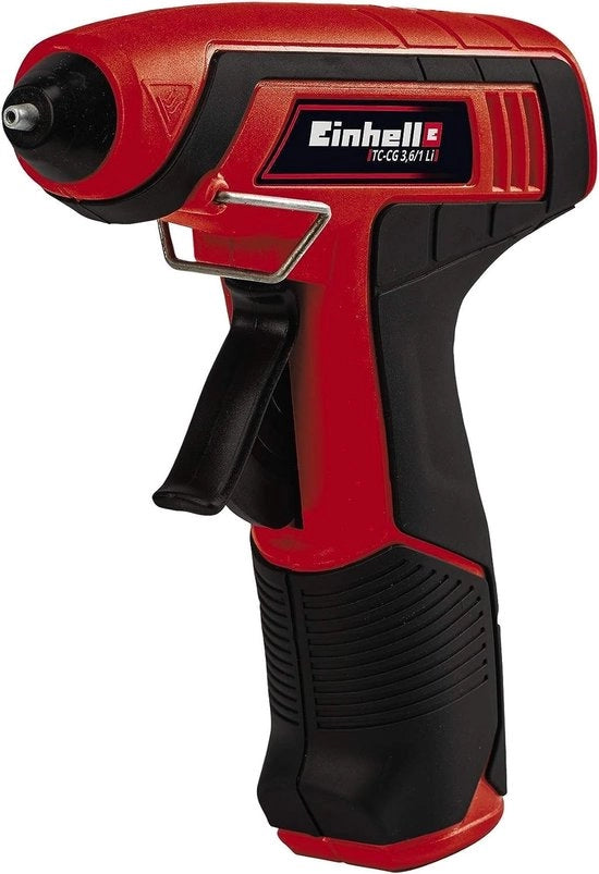 Lijmpistool adesivo a batteria Li - tempo di accensione 30 secondi - lunghezza stilo adesivo 150 mm