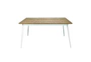 Tavolo allungabile in abete spazzolato naturale/laccato 160x85 (824) - Mobili 2G