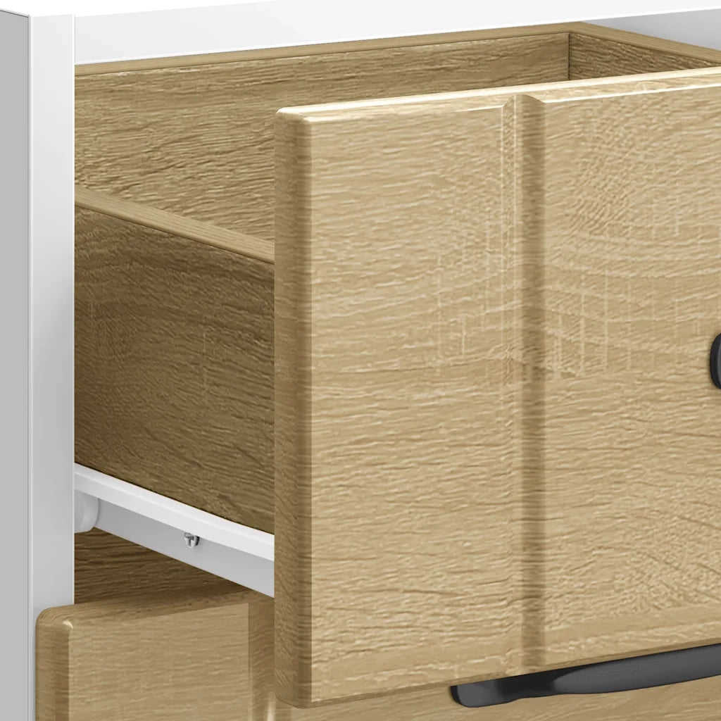 Base da Cucina-Mobile Base da Cucina Lucca Rovere Sonoma in Legno Multistrato 139889