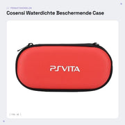 Case protettivo impermeabile per PS Vita - Compatta e leggera - Ideale per accessori - Protezione e conservazione - 

Modello: 
Specifica tecnica: