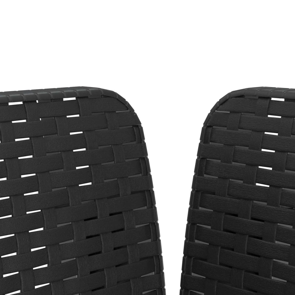 Poltrona a 1 Posto Aspetto Rattan PP Antracite 8011848