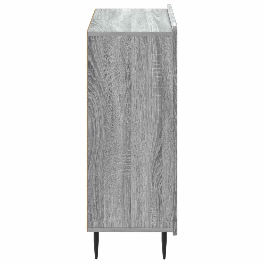 Mobiletto da Bagno ZWOLLE Sonoma grigio 59,5 x 31 x 79,5 cm 896401