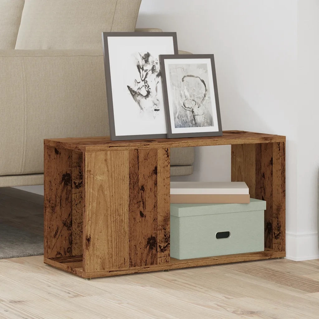 Mobile Porta TV Legno Antico 60x24x32 cm in Truciolato 856726