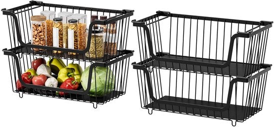 Accessori per la cucina, contenitori per verdure e frutta, rack per erbe e spezie, contenitori per la conservazione, organizzatori per la cucina