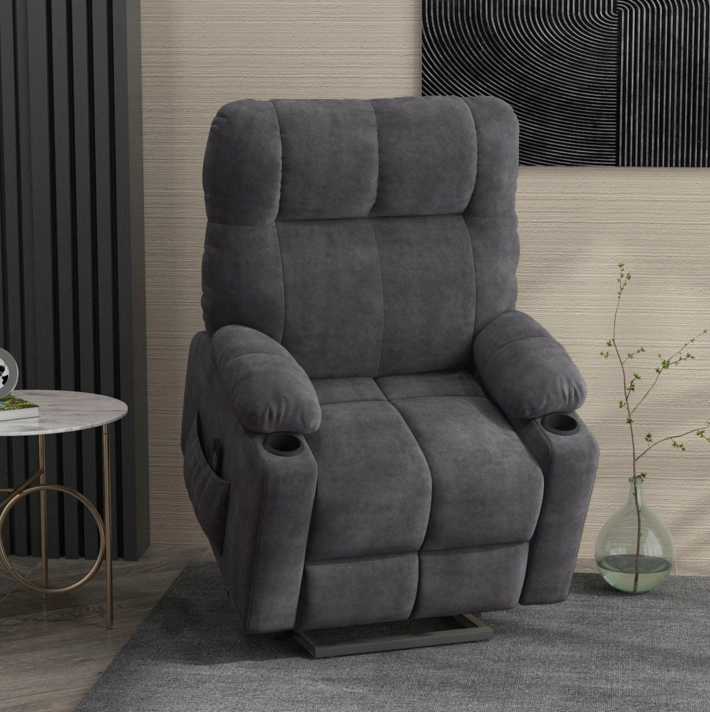 Poltrona relax elettrica alzapersona con massaggio e calore