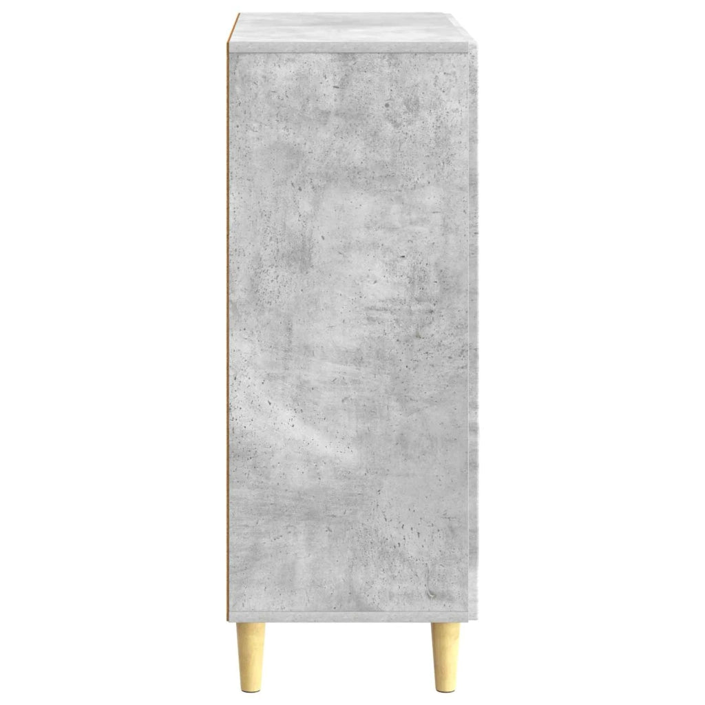 Credenza | Madia | Buffet da pranzo | Armadio da pranzo Grigio Cemento 66 x 34,5 x 90 cm Legno ingegnerizzato
