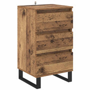 Credenza | Madia | Buffet da pranzo | Armadio da pranzo con cassetto Legno vecchio Legno multistrato