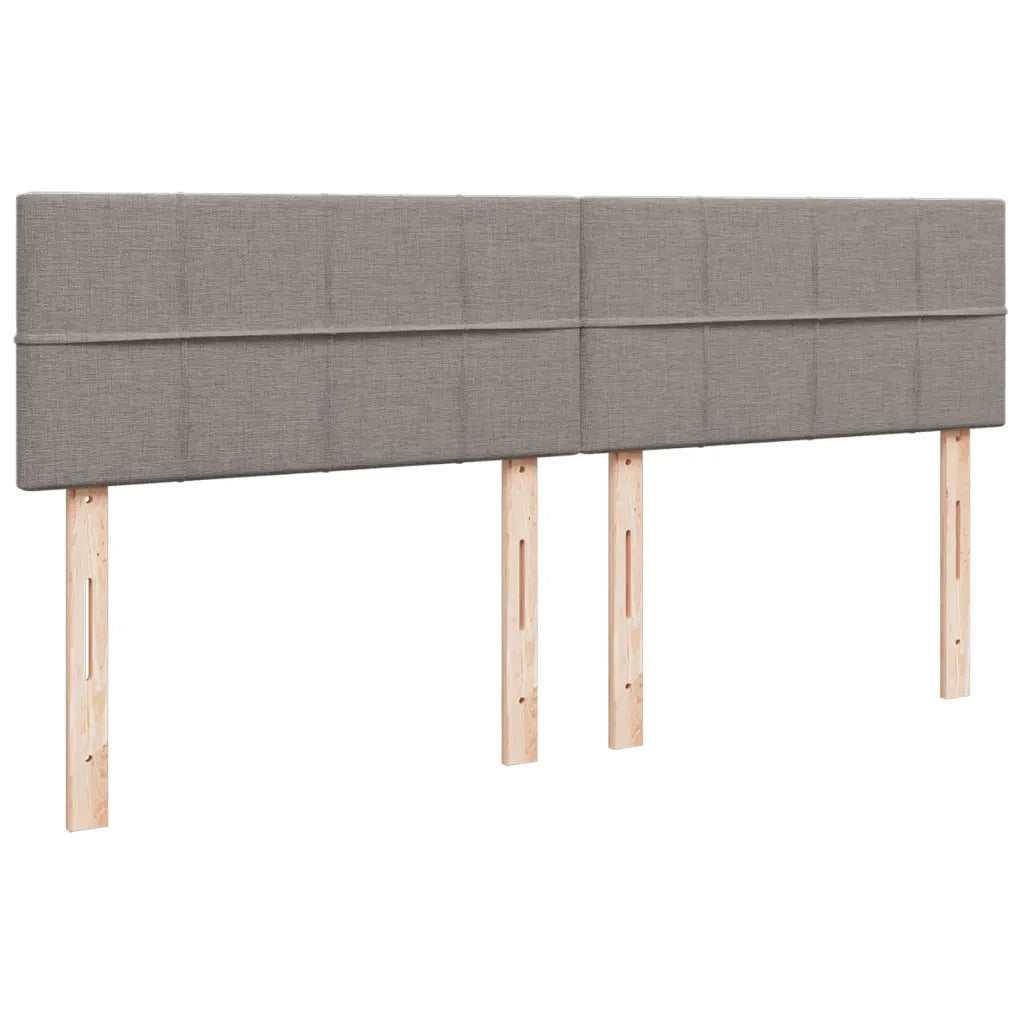Giroletto a Molle con Materasso Tortora 180x200 cm in Tessuto 3288271