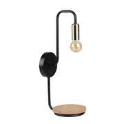 Applique industriale Bipi 1xE14 nero oro Candellux