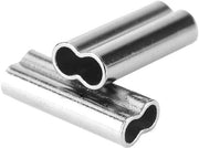 Connettori in rame a doppia vite per 100 pezzi - Buis con diametro interno 1/1.2/1.4/1.6/1.8/2mm - Facili da utilizzare - Connettori per tubi