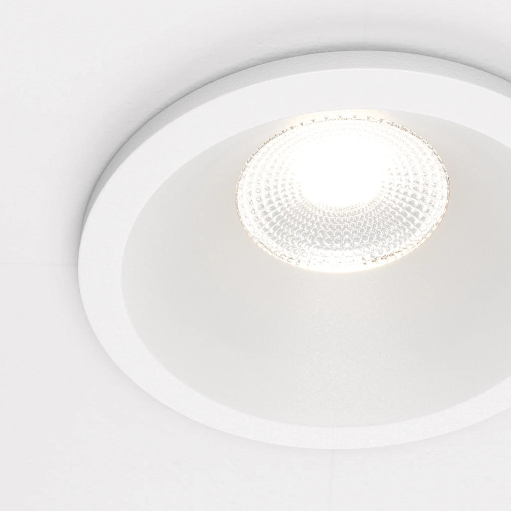 Maytoni Lampada Da Incasso Zoom 1 Luce GU10 Bianco Alluminio