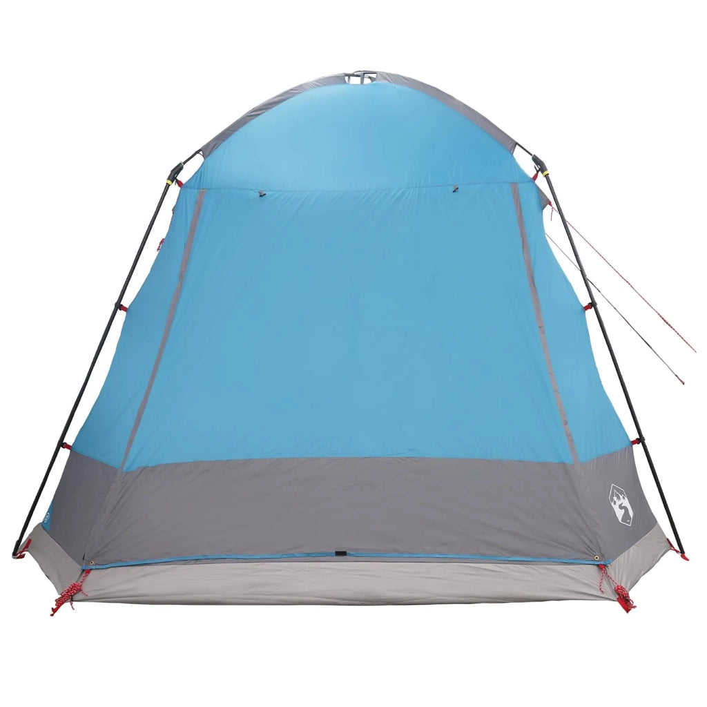 Tenda Capanna con tetto Blu 8 persone Poliestere e Acciaio 42028576