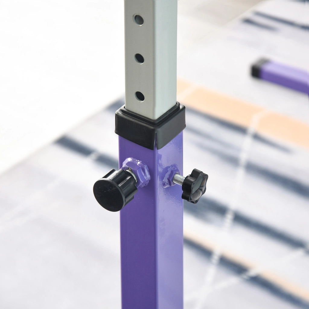 Sbarra per Ginnastica Regolabile ¨C zephmum ¨C Legno di Faggio 92-150 cm