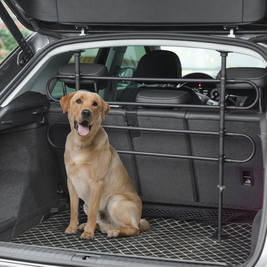 Divisorio Auto per Cani Regolabile ¨C Zephmum ¨C Nero
