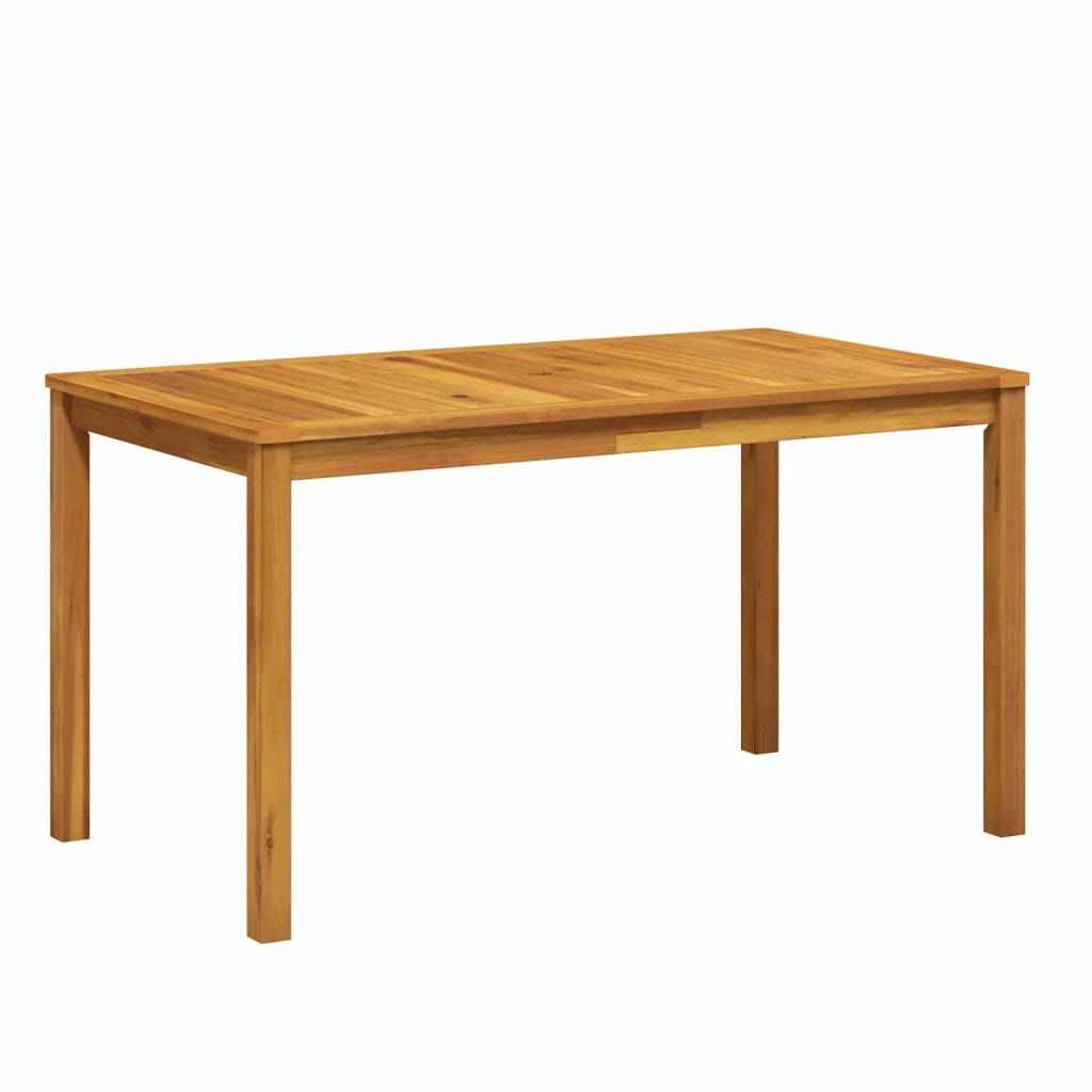 Set da pranzo da giardino 5 pezzi Naturale 3434557
