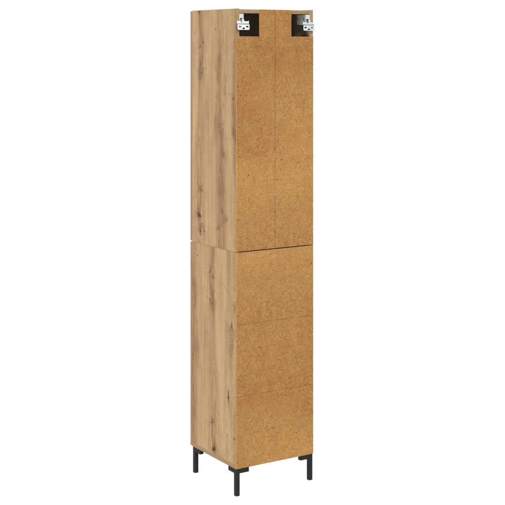 Credenza | Madia | Buffet da pranzo | Armadio da pranzo Rovere artigianale 69,5 x 34 x 180 cm