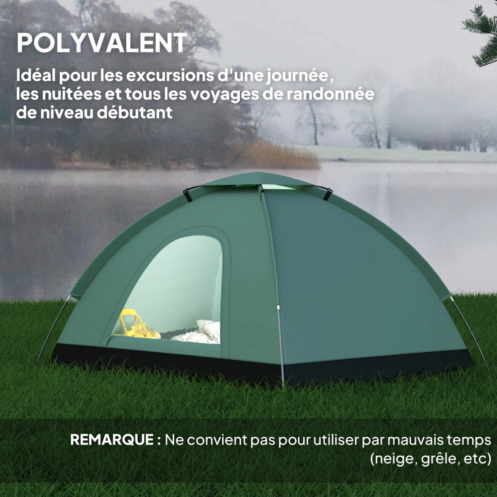 Tenda da campeggio 2 posti mimetica ¨C Xylo ¨C cupola leggera ventilata