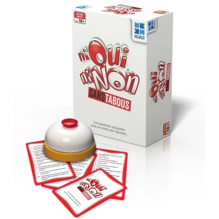 Ni Oui Ni Non Sans Tabous - Gioco da tavolo - Megableu - Dai 18 anni