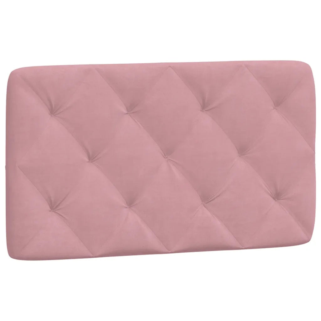Cuscino Testiera Rosa 90 cm in Velluto CFW3677151
