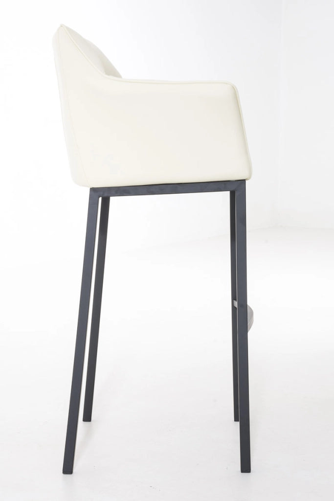 Sgabello bar Damaso B con telaio a 4 piedi 3