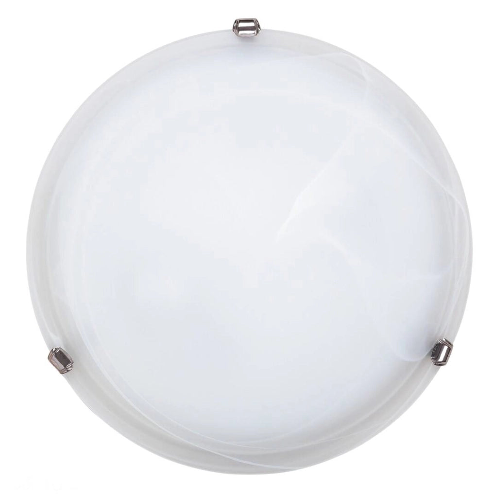 Plafoniera Rabalux Alabastro tonda 40cm vetro E27 2luci