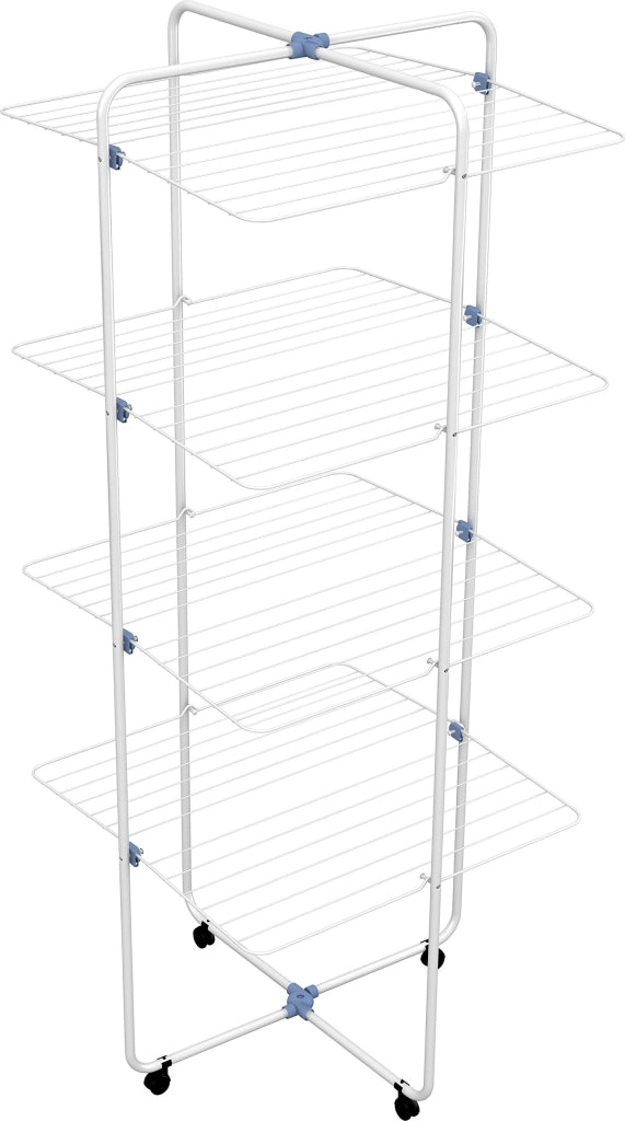 STENDIBIANCHERIA 'VIP 4' cm 71 x 71 x 168 (aperto)  - GIMI