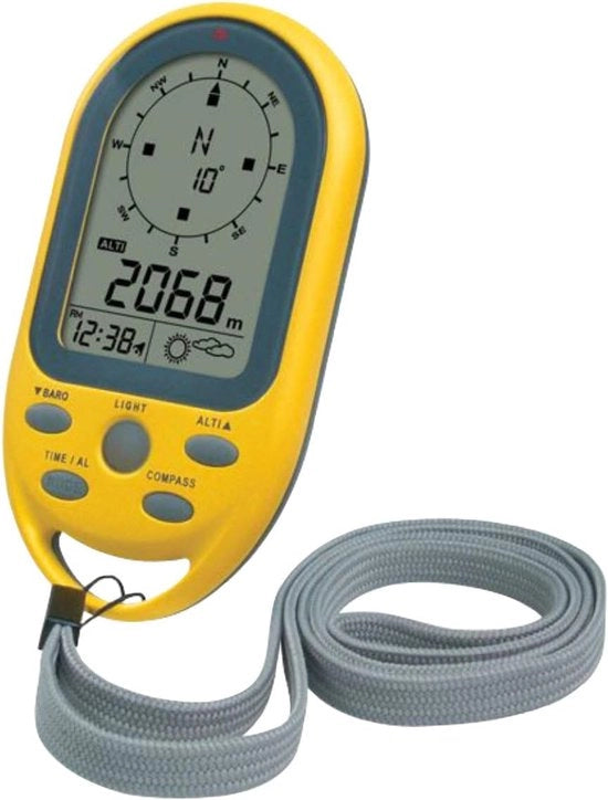 Compasso con Altezza - Navigazione affidabile - 1 pezzo - Giallo/grigio