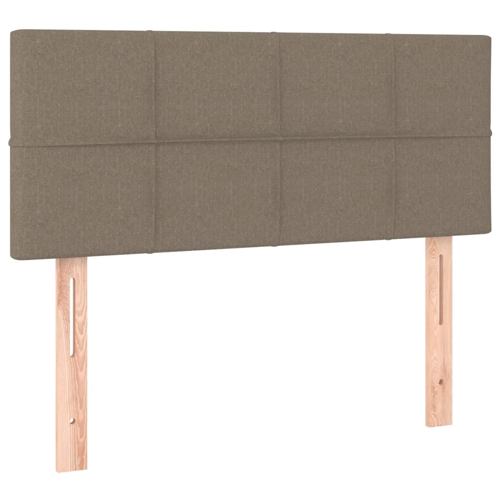 Testiera Tortora 100x5x78/88 cm in Tessuto 346036
