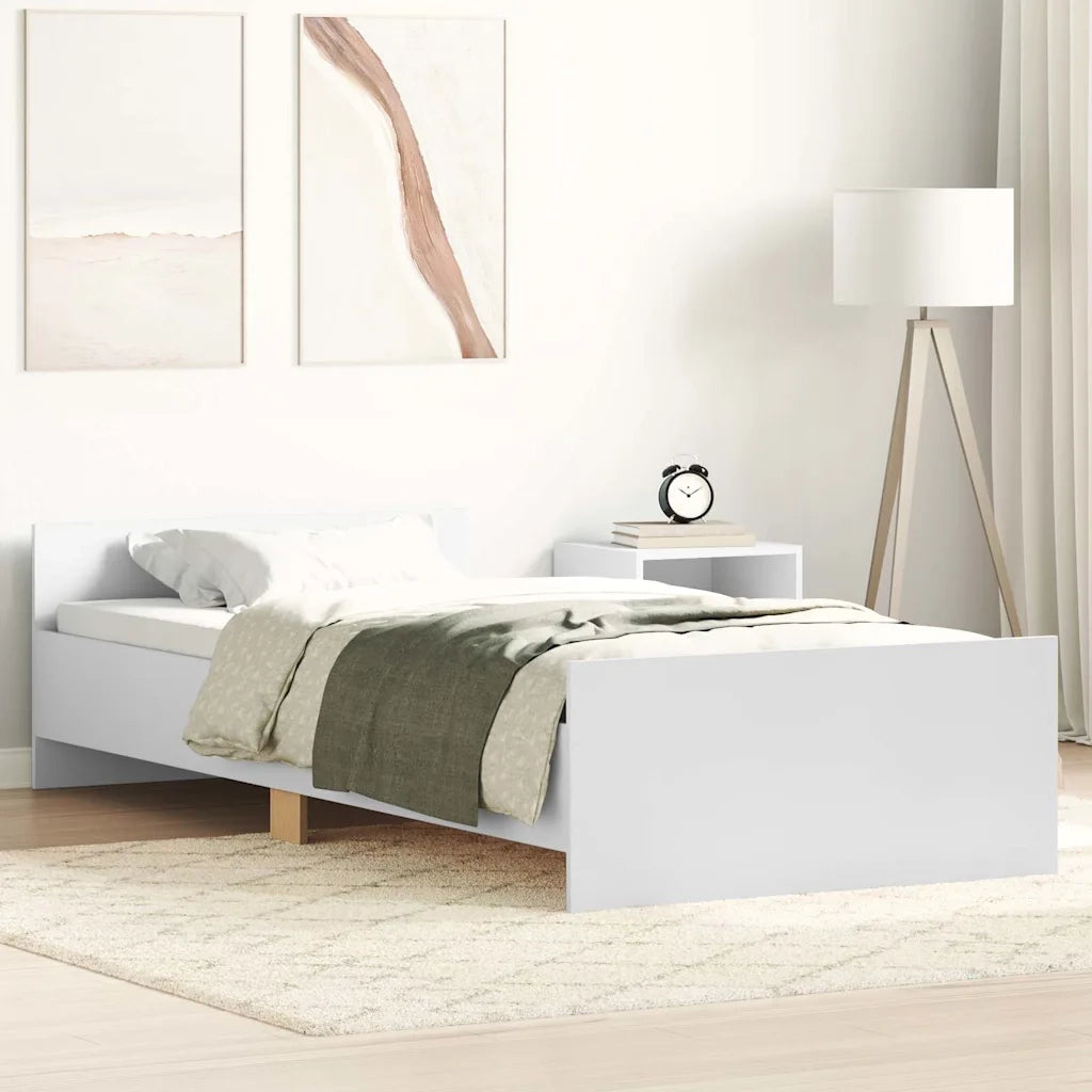 Giroletto Bianco 90x190 cm in Legno Multistrato 835939