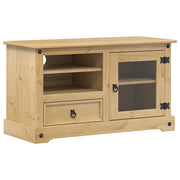Mobile TV | Armadietto TV | Mobile Porta TV Corona 100x45x58 cm in Legno Massello di Pino