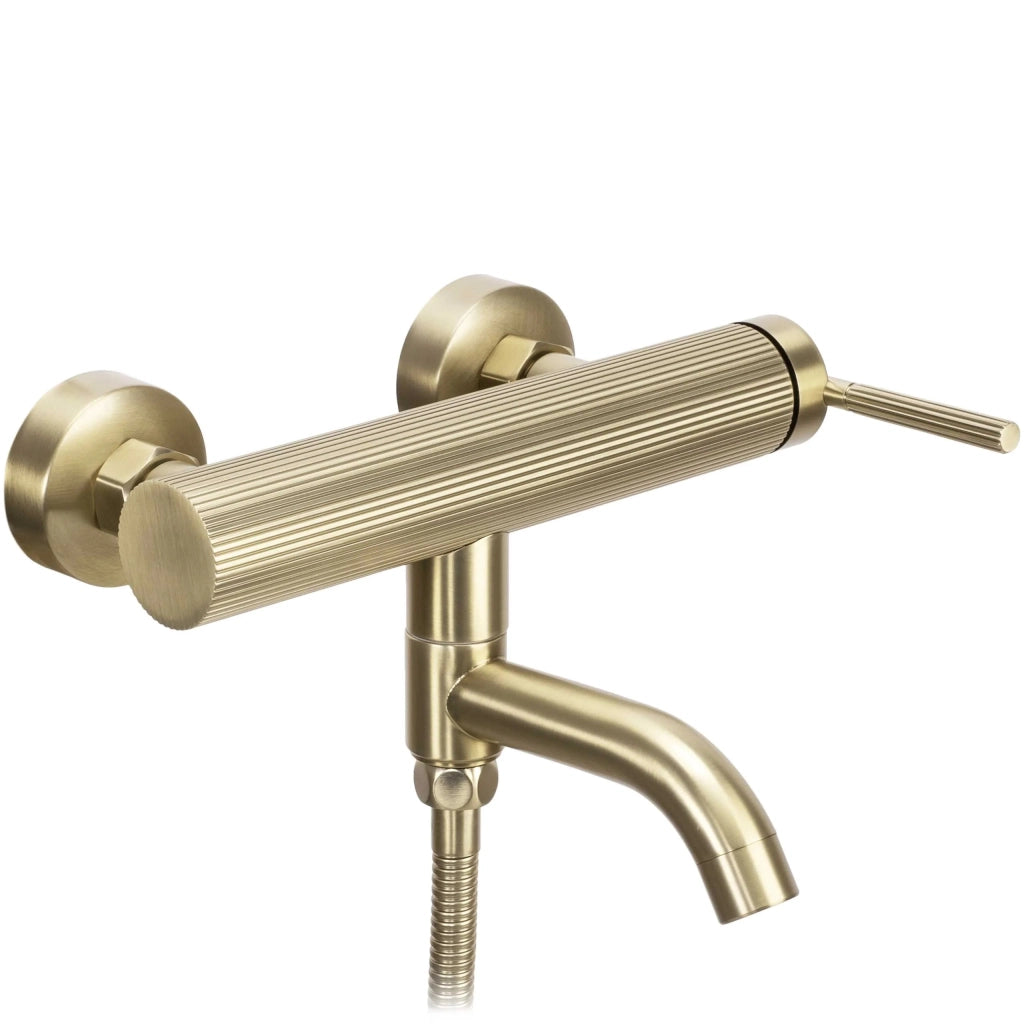 Rubinetto Da Vasca Rea Argon Brush Gold