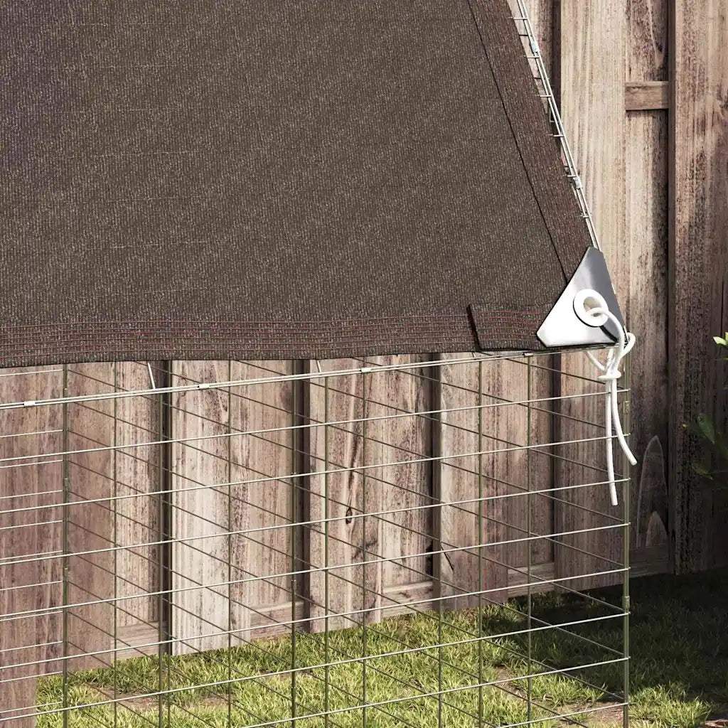 Gabbia per Conigli Argento 400 x 100 x 210 cm Acciaio zincato 42019248