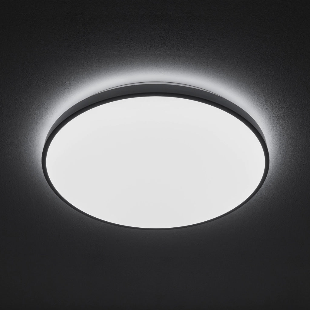 Plafoniera bagno tonda 49cm LED 32W 4000K bianca