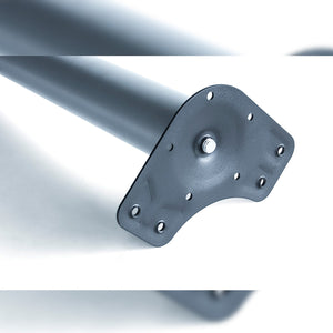 Kit 4 Gambe per Tavolo Regolabili Ø6x71/73 cm in Acciaio Cromato Emuca