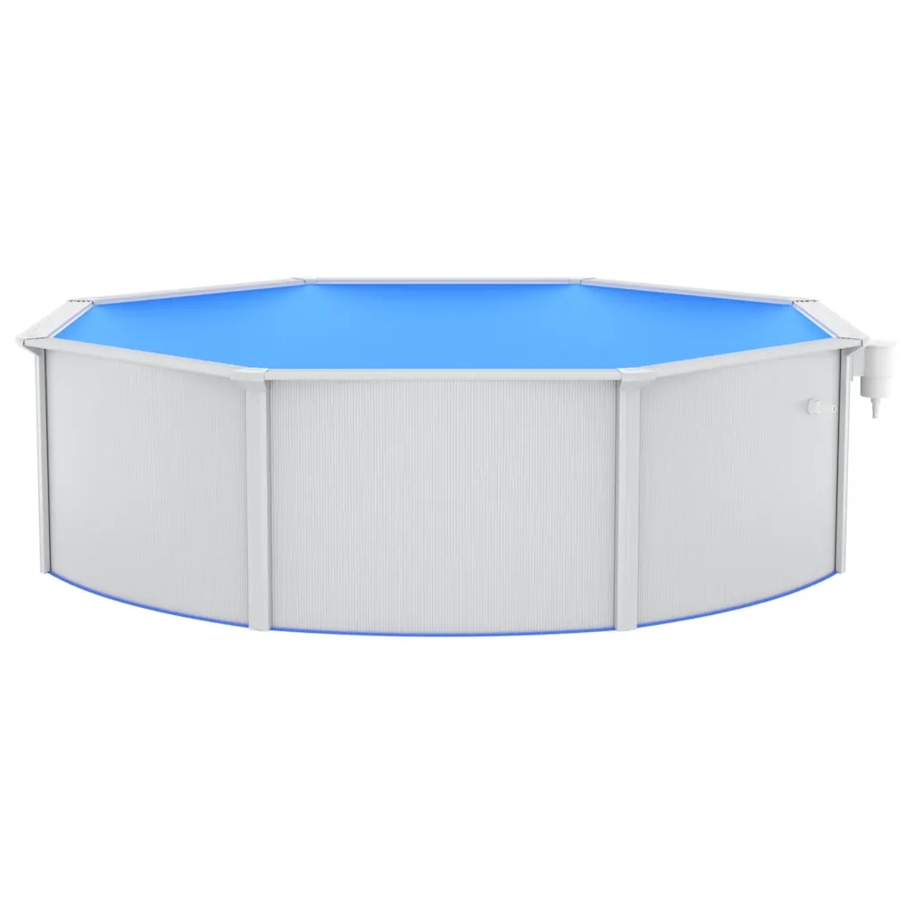 Piscina con Pompa Filtro a Sabbia e Scaletta 460x120 cm 3098053