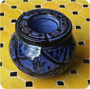 Vaso di ceramica orientale per la raccolta delle piogge - Decorazione manuale decorativa