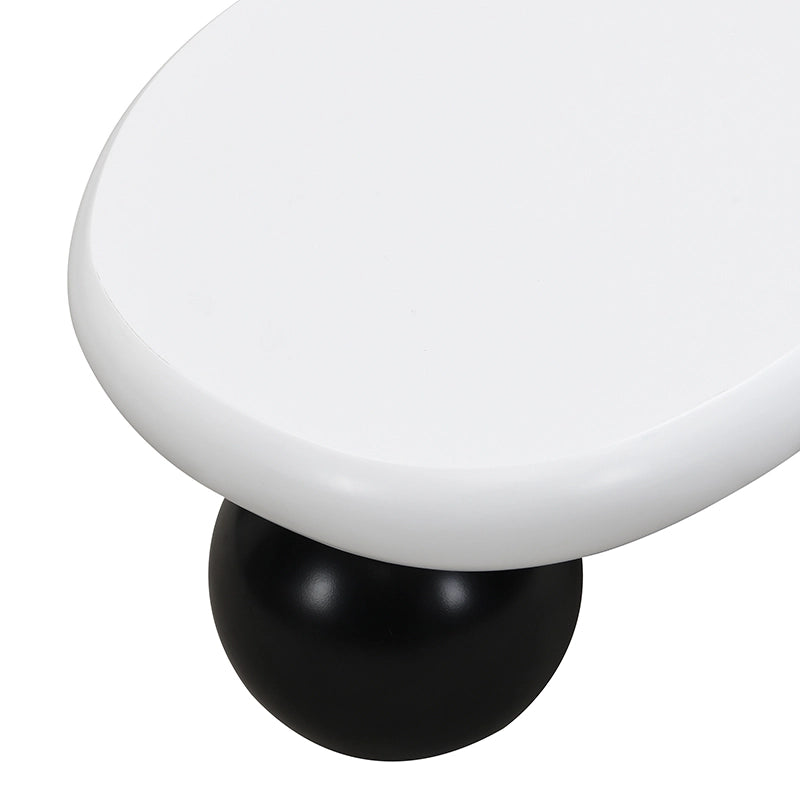 Tavolino da Caff¨¨ a Forma di Nuvola con LED ¨C MINIMAL ¨C Rotondo, Moderno, Soggiorno