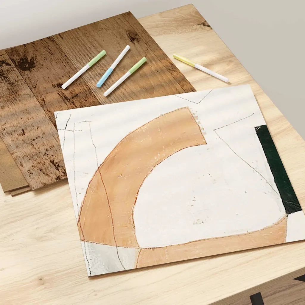 Pannelli decorativi 50 pz Legno vecchio 30 x 30 x 0.27 cm CFW3139227