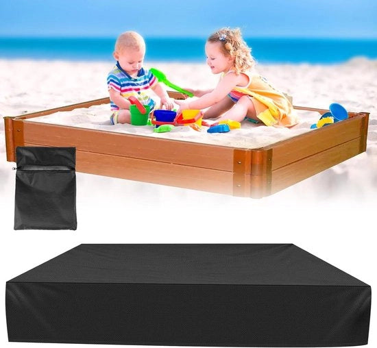 Tappeto di copertura per sabbia 150 x 150 x 20 cm - Tela impermeabile in oxford - Per piscina, terrazza e giardino