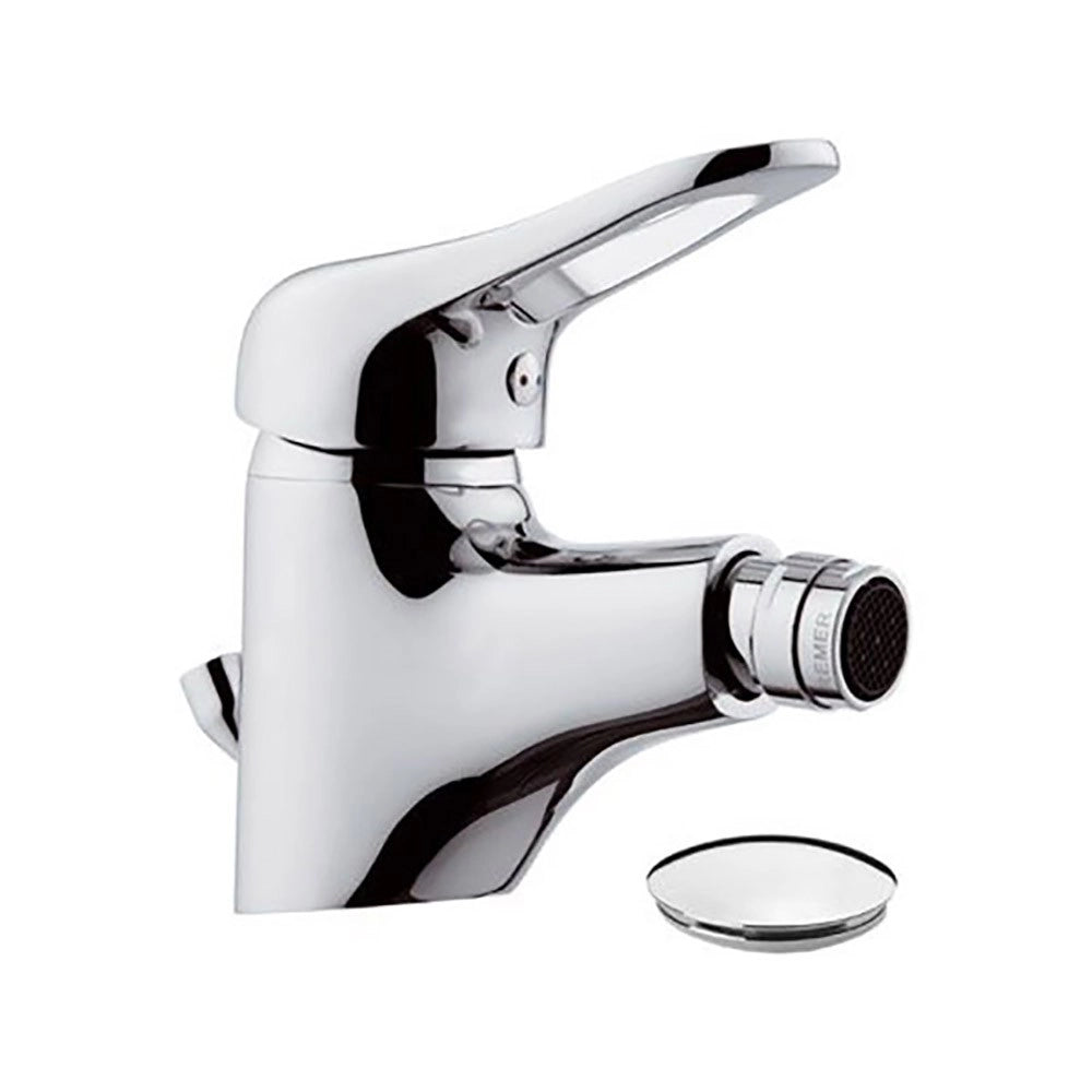 Remer serie kiss miscelatore per bidet monocomando finitura cromata lucida