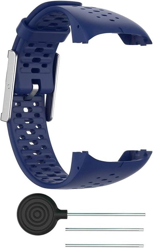Orologio armband di riserva per M400 / M430 - Armband in silicone nero.