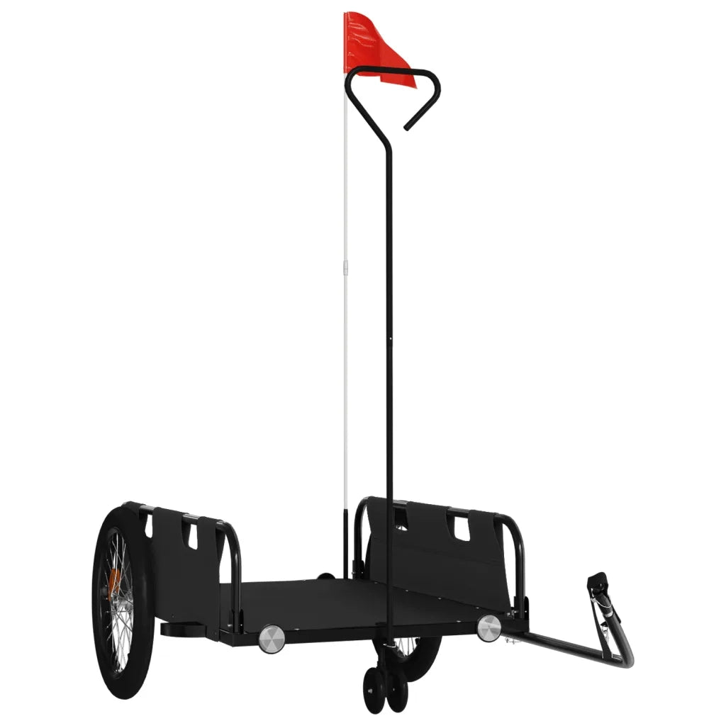 Rimorchio da Bici Nero Oxford e Ferro CFW7131508