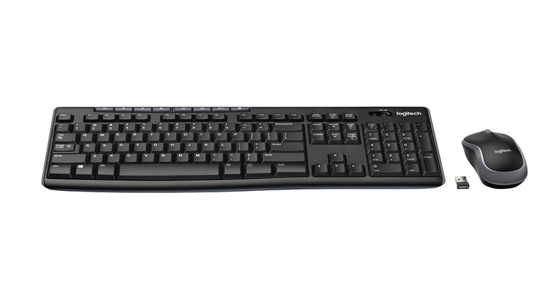 ORIGINAL Logitech Accessori per computer nero 920-004523 MK270 - Tastatur, Maus Kit di mouse e tastiera wireless MK270