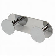 Trade Shop - Appendino Con 2 Ganci Appendi Porta Asciugamano 2 Posti Bagno Casa Cromato 59761 -