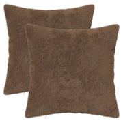 Federa 2 pz HEERLEN Marrone Chiaro 50 x 50 cm 911182