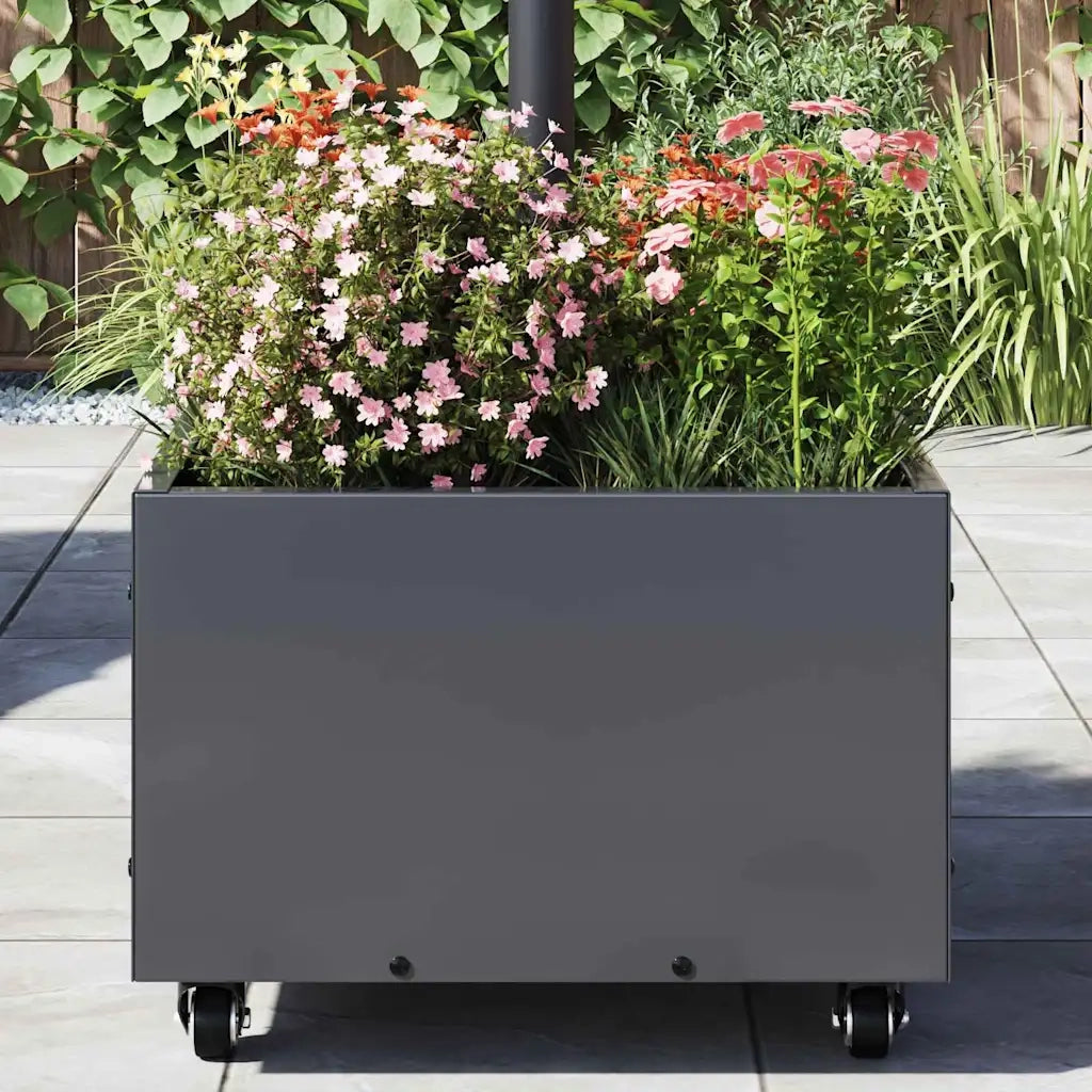 Base per ombrellone Antracite 45 x 45 x 45 cm Acciaio 42010368